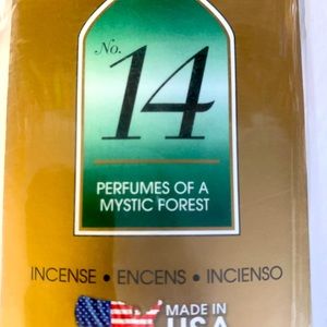 Gonesh Incense Sticks, Classic No. 14 Perfumes of a Mystic Forest - 80 Sticks
